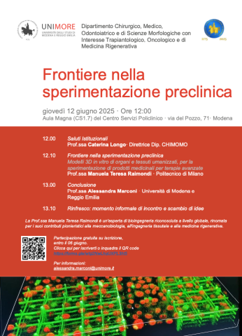 Locandina Seminario Frontiere
